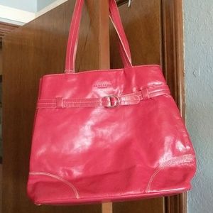 Kenneth Cole Reaction Red Shoulder Bag